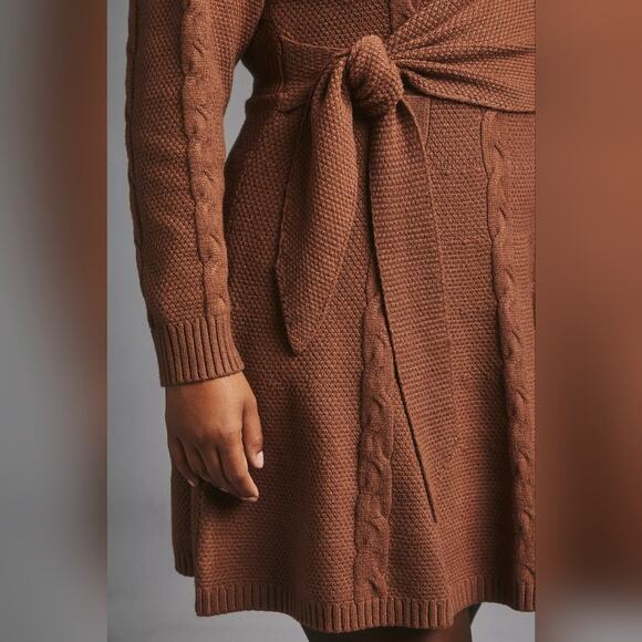 NEW Greylin Elegant Wrap Sweater Dress M - Picture 5 of 5